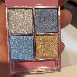 Magic Glam Eyeshadow Palette - Silver, Blue, Gold